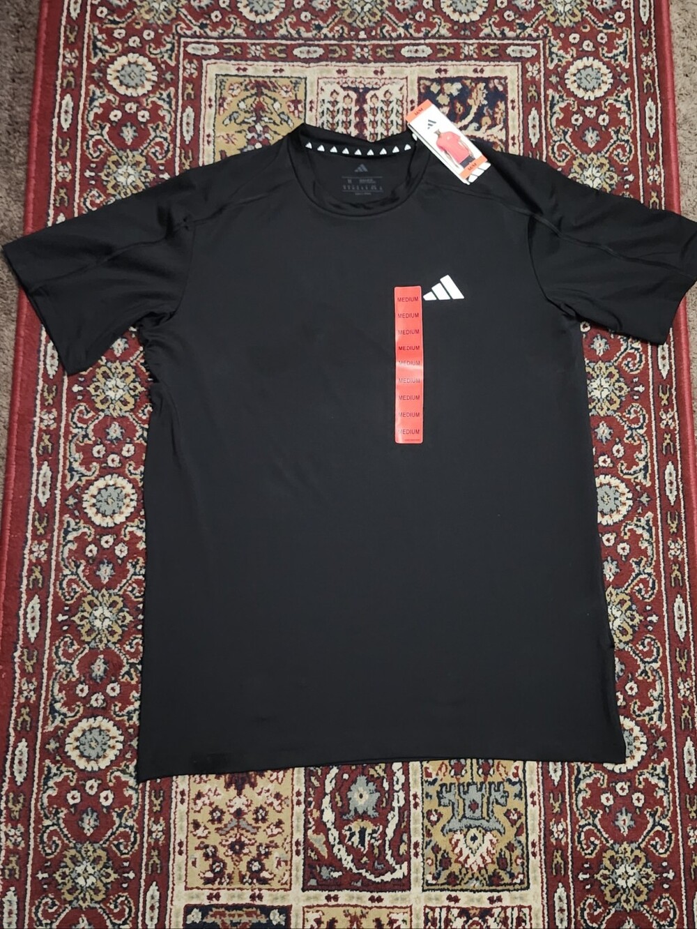 NWT Adidas Active Black Tee (Size: Medium)